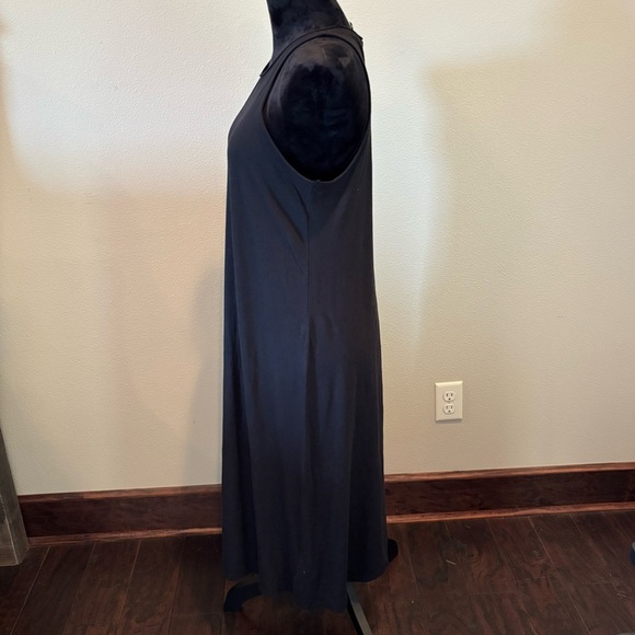 NWT Madewell Black Softfade Cotton CoverUp Tank Dress, Medium, Vacation Beach - Picture 3 of 10